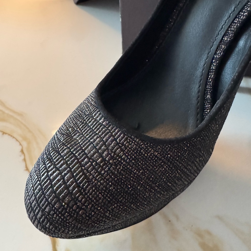 Brian Atwood Fontanne Glitter Stilleto - Picture 4 of 4